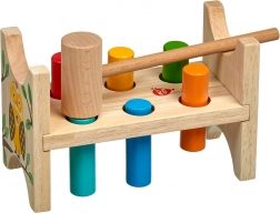 Drevená zatĺkačka Lesná sova Lucy & Leo