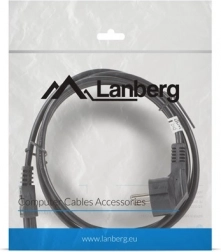 Napájací kábel pre notebook Lanberg 1,8m - Schuko na IEC C5