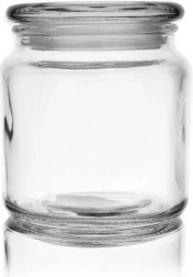 Sklenená nádoba na potraviny 580 ml s viečkom