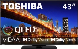 Toshiba 43" QLED 4K UHD televízor s VIDAA a Dolby Vision