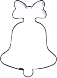 Vykrajovátko na sušienky zvonček z nehrdzavejúcej ocele 6 cm