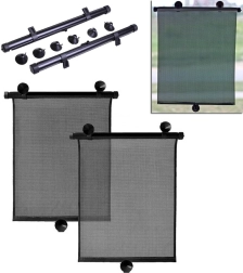 Univerzálna slnečná roleta do automobilu