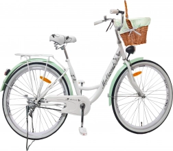 Mestský bicykel MalTrack 26" jednorychlostný mint