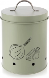 Kovový zelený box na zeleninu a ovocie Greenish 2,4 l