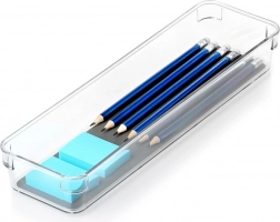 Plastový zásuvkový organizér GREY 32,5 × 9 × 4,5 cm