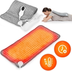 Elektrická vyhrievacia poduška 60 × 30 cm s ovládačom, 10 úrovní ohrevu, 75 W MODERNHOME