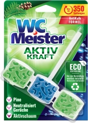WC blok MEISTER 45 g lesná vôňa, farbiaci