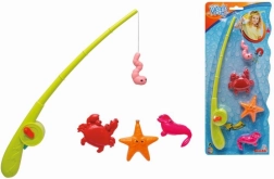 Magnetická rybárska hra s prútom