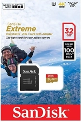 SanDisk Extreme 32GB microSDHC karta pre 4K a Full HD