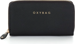 Dámska kožená peňaženka čierna