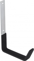 Nástenný oceľový hák na bicykle, pneumatiky a náradie MACLEAN (2 ks)