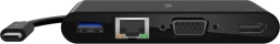 Multimediálny adaptér USB-C GBE, HDMI, VGA, USB