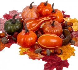 Jesenná dekoračná sada RUHHY, 50 ks