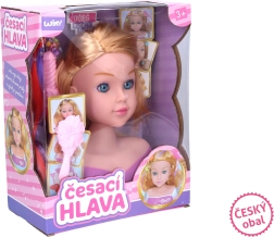 Česacia hlava s príslušenstvom 22 cm