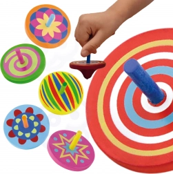 Farebná drevená káča VIGA