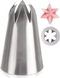 Nerezová cukrárska zdobiaca špička hviezda ORION