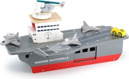 Vilac drevená lietadlová loď s príslušenstvom