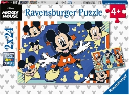 Ravensburger puzzle Mickey Mouse 2x24 dielikov
