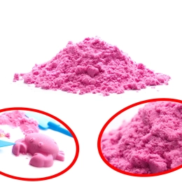 Magický kinetický piesok pre deti 1 kg – Ružová
