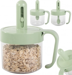 Vzduchotesná dóza na korenie s integrovanou lyžičkou a uškom 0,2 l