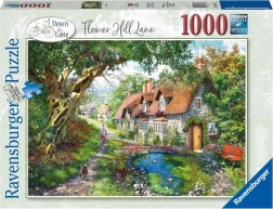 Ravensburger puzzle Flower Hill Lane 1000 dielikov