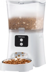 Inteligentný dávkovač krmiva pre zvieratá Petsuper 3L biely