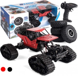 RC auto Rock Crawler 4x4 LHC012 terénne 2v1 – Červená