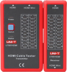 Tester HDMI káblov UNI‑T UT681HDMI