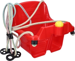 Detská plastová hojdačka – Červená