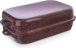 Smaltovaný pekáč s vekom 4 l