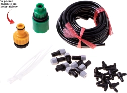 Súprava na zavlažovanie rastlín s vodnou clonou – 30 m 30 trysiek