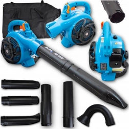 Benzínový vysávač a fukár na lístie 3v1 BITUXX 3000 W s drvením