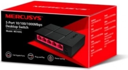 Mercusys gigabitový switch 5‑portový MS105G