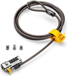 Zámok na notebook KENSINGTON ClickSafe 3 v 1 s číselníkom (T-Bar, Nano, Wedge)
