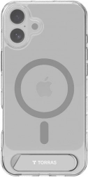 Torras pstand priehľadné puzdro s MagSafe a stojanom pre iPhone 16