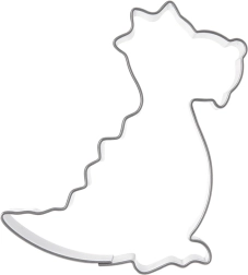 Nerezové vykrajovač dinosaurus 6,5 cm