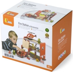 Drevená hasičská stanica