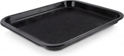 Smaltovaný obdĺžnikový plech na pečenie 36 × 28 × 2,5 cm
