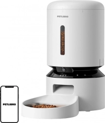 Dávkovač krmiva s kamerou Petlibro Granary 5l biely