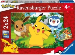 Puzzle Pokémon 2x24 ks