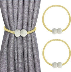 Ag701g držiak na záclony perleťovo zlatý