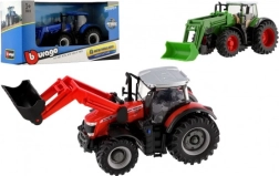 Bburago farmársky traktor 1:43 – kovový model 10 cm