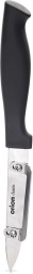 Kuchynský nôž na lúpanie s vertikálnou škrabkou z nehrdzavejúcej ocele 19 cm ORION Classic