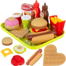 Detská sada fast food 26 dielov Iso Trade