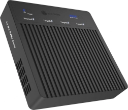 Duplicátor USB4 4-bay pre NVMe M.2 SSD s klonovaním 1:3