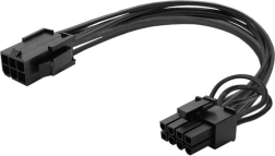 Napájací kábel 6pin na 8pin (6+2) PCI‑Express 15 cm