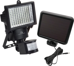 Solárny led reflektor s pohybovým čidlom ip44