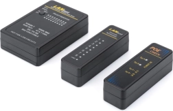 Tester sieťových a komunikačných káblov RJ45/RJ12/RJ11/BNC s automatickým skenovaním a PoE