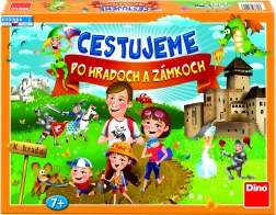 Cestujeme po hradoch a zámkoch verzia SK spoločenská hra v krabici 43x30x5,5 cm