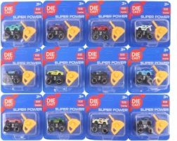 Vystreľovacie kovové autíčko pre deti